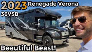 2023 Super C RV that is Beautiful AND Rugged! 2023 Renegade Verona 36VSB