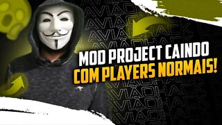 URGENTE SAIU O NOVO MOD MENU PROJECT-X CAINDO COM PLAYERS NORMAIS FREE FIRE AO VIVO