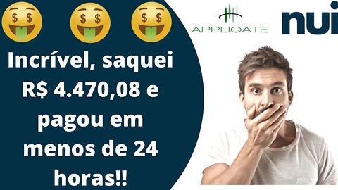 NUI SOCIAL - Saquei R$ 4.470,08 pagou em menos de 24 horas, empresa sensacional, séria e inovadora!!