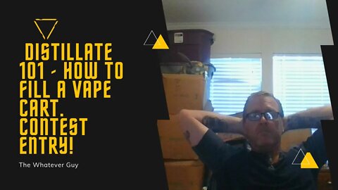 Distillate 101 - How To fill a vape cart. Contest Entry