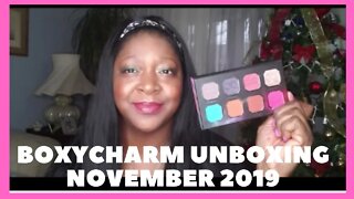 NOVEMBER BOXYCHARM UNBOXING | 2019 (Try On And First Impressions)