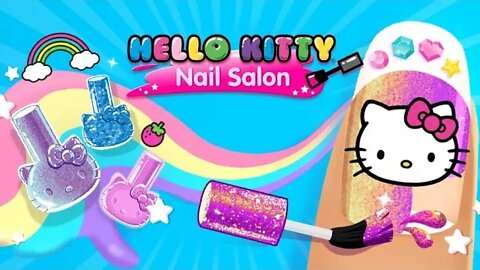 Hello Kitty Nail Salon - kids App 👶 No Copyright Videos👶 #nailsalon #kidsgames #kidsgamevideo Clip 4