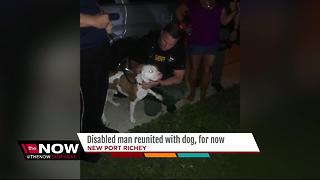 Dog reunited with mentally disabled man