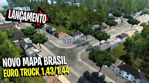 COMO COLOCAR MAPA BRASILEIRO AMERICAN BRASIL NO EURO TRUCK SIMULATOR 2 1.43 1.44