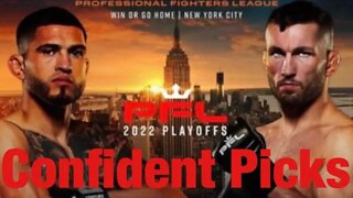 PFL 2022 7 Playoffs Most Confident Picks