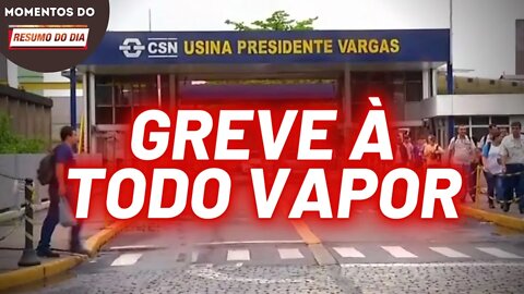 Demissão e mobilização na CSN em Volta Redonda | Momentos