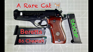 A Rare Cat the Beretta 86 Cheetah