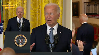 Shuffling Biden Clown Show.