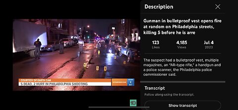 Gunman in Bulletproof Vest Kills 5 “Randoms”