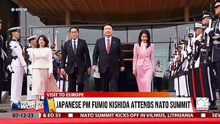 Japanese PM Fumio Kishida attends NATO Summit