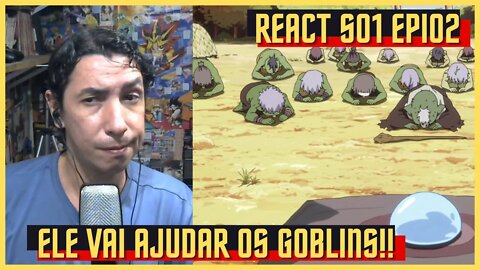 REACT - Tensei shitara Slime Datta Ken - S01 E02 Reaction