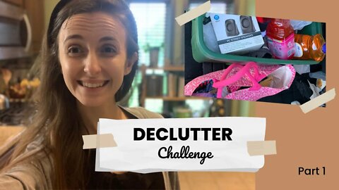 Declutter Challenge || Week One || 30-Day Minimalism Game