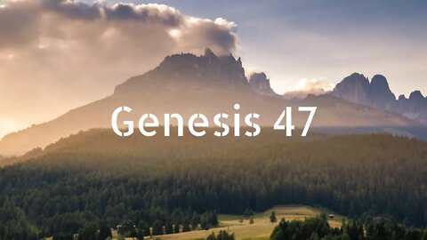 Genesis 47 - Pastor Jonathan Shelley | Stedfast Baptist Church