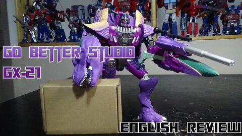 Video Review for Go Better Studio - GX-21 - Upgrade Kit for Kingdom Beast War Megatron