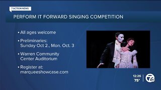'Perform it Forward' Singing Competition