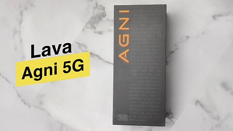 Introducing New LAVA AGNI 5G BY AMAZON | (8GB RAM AND 128GB ROM)