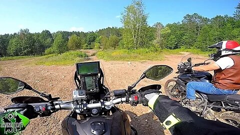 Tenere 700 and XC800 at the Gravel Pit