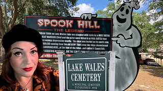 Lake Wales Cemetery & Spook Hill, Lake Wales FL. This is Cal O'Ween!