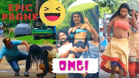 Song Walking Ladies Style Amazing Prank Video #vidiQ #Hashtags #BestYouTubeChromeExtension #MoreViews #shorts