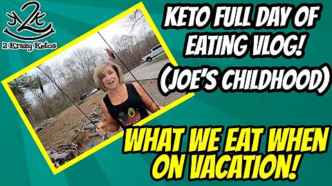 What we eat on vacation | Exploring Joe's Childhood | Keto Full day of eating vlog