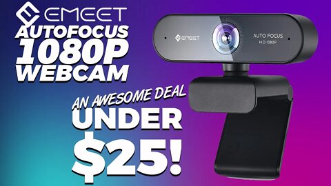 Emeet Nova 1080P Great Deal under $25! (Tech Review)
