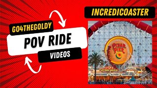POV Ride Videos: Incredicoaster | Anaheim, CA