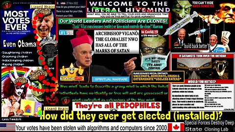 ARCHBISHOP CARLO M. VIGANÒ: THE GLOBALIST NEW WORLD ORDER HAS THE MARKS OF THE ANTICHURCH OF SATAN