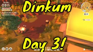 Dinkum Day By Day the Third Day!