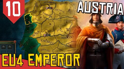 Uma Surpresa PORTUGUESA - EU4 Austria #10 [Série Gameplay Português PT-BR]