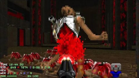 Doom 2 Slaughterfest 2012 Level 30 UV with 102% in 3:00:46
