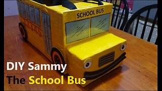 DIY Sammy the School Bus Costume