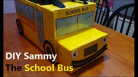 DIY Sammy the School Bus Costume