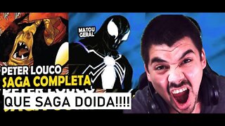 REACT MATOU GERAL HOMEM ARANHA SOMBRA DO ARANHA - SAGA COMPLETA - MELHOR DO MUNDO