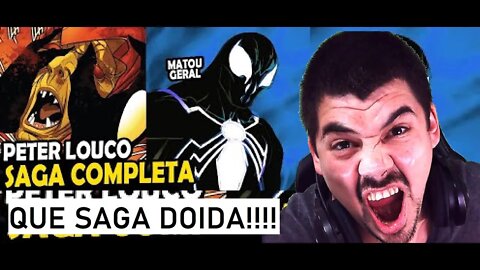 REACT MATOU GERAL HOMEM ARANHA SOMBRA DO ARANHA - SAGA COMPLETA - MELHOR DO MUNDO