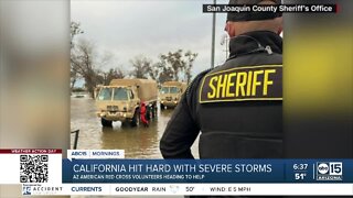 Arizonans volunteer to help amid historic California flooding