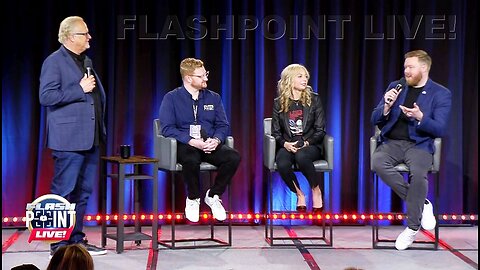 FLASHPOINT LIVE! -TULSA- 3.22.2024 Host Gene Bailey, Caroline Joyous, Austin Straiter, Reed Bailey