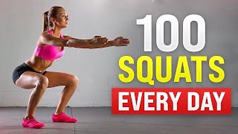 what happen to your body when you do squat every day