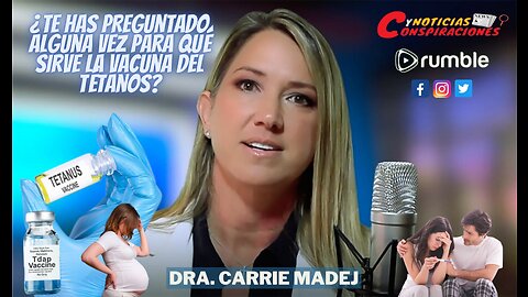 💉 Dra. Carrie Madej ¿Te has preguntado alguna vez para qué sirve la vacuna del tétanos?💉