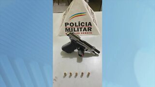 Vale do Aço: duas apreensões de armas de fogo realizadas no bairro ideal em Ipatinga