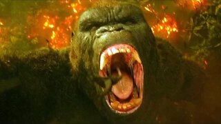 Kong's First Appearance - Arriving At Skull Island Scene - Kong - Skull Island (2017) Movie Clip HD