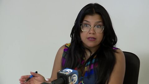 Karla Hernandez discusses migrants to Martha's Vineyard