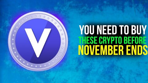 This Crypto Has MASSIVE POTENTIAL! (It Will BLOW UP Before November ENDS!)