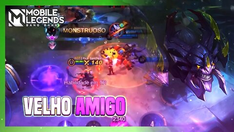 EU JOGUEI COM O ASSASSINO MAIS ESQUECIDO DO JOGO E VOU TENTAR TOP BR | MLBB