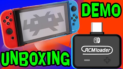 RCM Loader For Modded Nintendo Switch | Unboxing and Demo