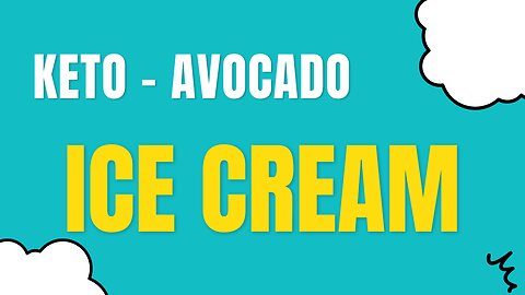 Creamy Keto Avocado Ice Cream Recipe That Will Blow Your Mind!