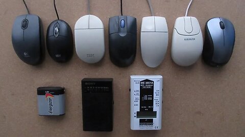 Mouse study (bonus) -- Electronic parts inside