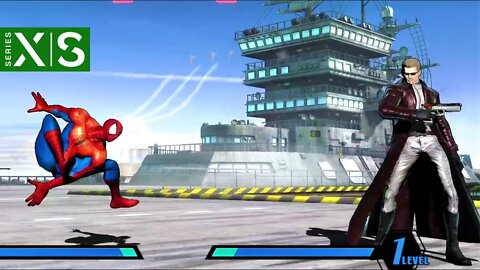 Spider-Man & Zero vs Wesker & Magneto (Hardest AI) - Ultimate Marvel vs Capcom 3 Arcade