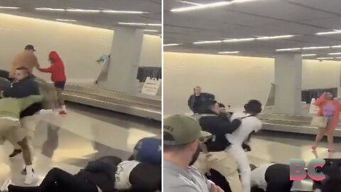 Mass brawl breaks out at O’Hare airport