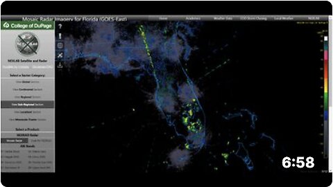 This Morning's Man-Made Electrical Storms, Toxic Chemtrail Weather Report!, from The Real Fisherman