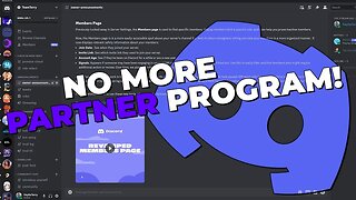 Discord Set To REMOVE Partner Program!